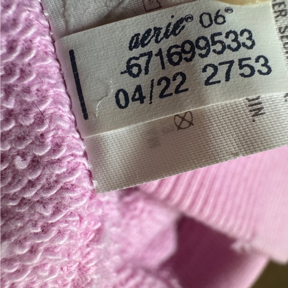 Aerie Pink Keep Moving Forward The Happiest Oversized Crew Sweatshirt, Sz Medium - Picture 13 of 13